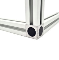 Würfelverbinder 3D 40X40 Nut 8 I inkl. Abdeckkappen