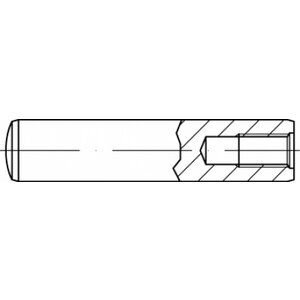 Z 8X40 ISO 8735 Form D Zylinderstift mi IG gehärtet