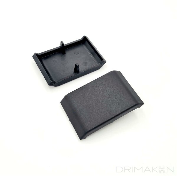 Winkelabdeckkappe 40x40 Nut 8 I-Typ schwarz