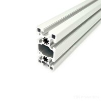 Aluminiumprofil 45x90S Nut10 B schwer 4600 mm