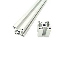 Aluminiumprofil 30x30 Nut 8 B 150 mm