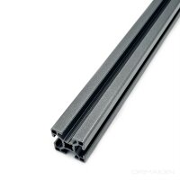 Aluminiumprofil 30x30 Nut 8 B anthrazit pulverbeschichtet...