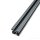 Aluminiumprofil 30x30 Nut 8 B anthrazit pulverbeschichtet 1500 mm