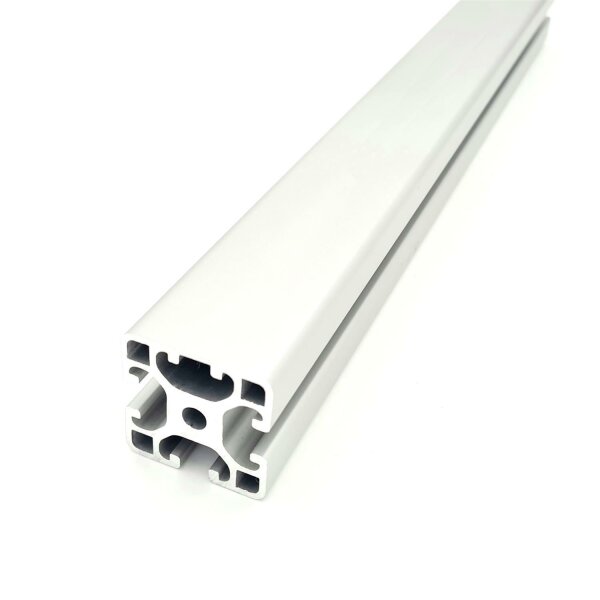 Aluminiumprofil 40x40L 3N Nut 8 I leicht 650 mm
