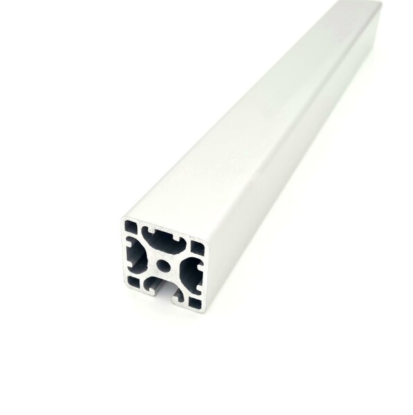 Aluminiumprofil 40x40L 1N Nut 8 I leicht 250 mm