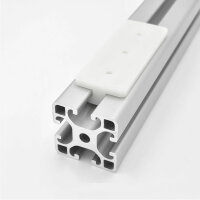 Gleiter glatt Nut 8 Typ I 80x32x15 mm