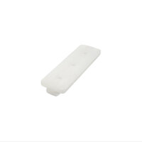 Gleiter glatt Nut 8 Typ I 80x32x15 mm
