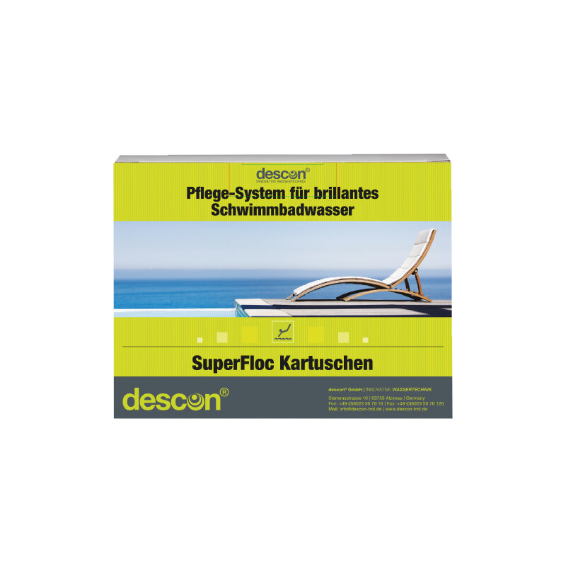 Descon SuperFloc Kartuschen 8er Packung 23152 - Aluprofile m