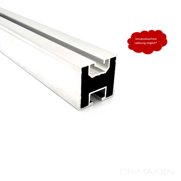 Solarprofil 40x40 PV-Montageschiene Aluminiumprofil 6200 mm