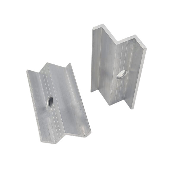 Endklemme SP-35 Rahmenhöhe 35 mm PV Solar Aluminium silber