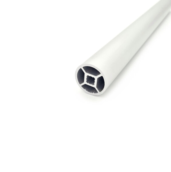 BESTAND Rundrohr 28 mm Aluminium natur eloxiert Typ B