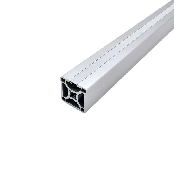 Abdeckprofil Nut 8 B lichtgrau 1 m