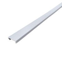 Abdeckprofil Nut 8 B lichtgrau 1 m