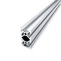Aluminiumprofil 20x40 Nut 5 I natur 800 mm