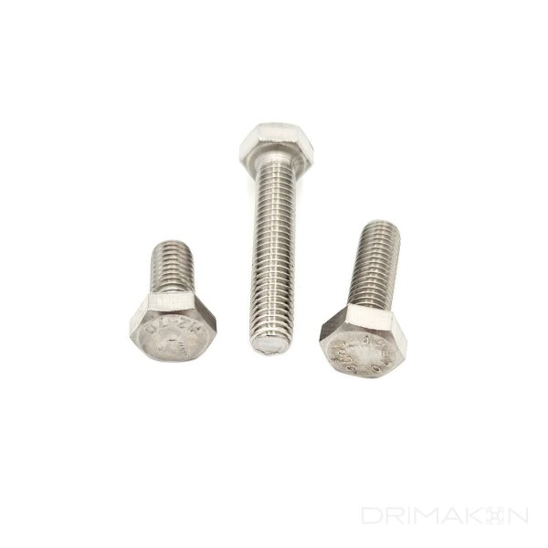 M 8X90 DIN 933 Edelstahl A2
