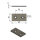 Verbinderplatte 30x60 B-Typ Nut 8 Stahl verzinkt