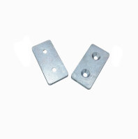 Verbinderplatte 30x60 B-Typ Nut 8 Stahl verzinkt inkl....