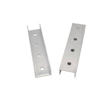 Profilverbinder lang 200 mm für Solarprofil 40x40 inkl. Bef.-Satz