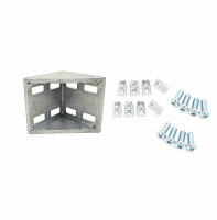 Winkel 80 Nut 8 I inkl. Befestigungssatz