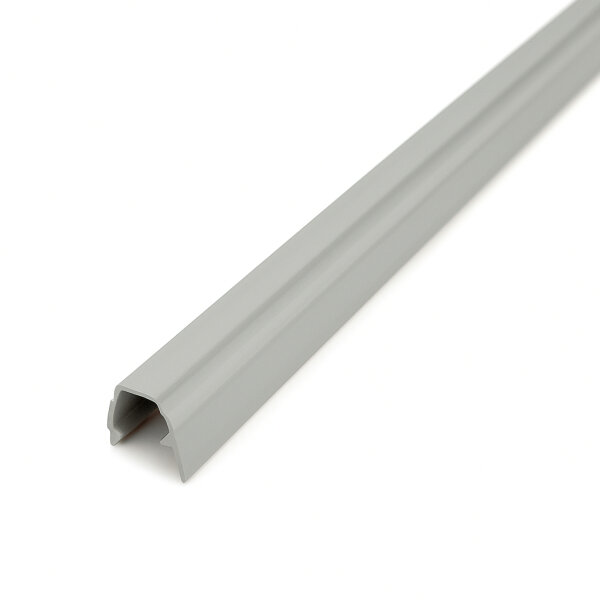Abdeck- & Einfassprofil Nut 8 I-Typ grau 2000 mm
