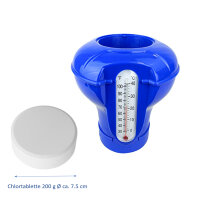 Dosierschwimmer für 200 g Chlor-Tabletten inkl....