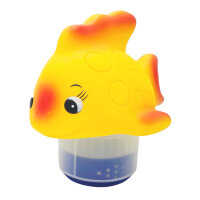 Dosierschwimmer Goldfisch für 200 g Chlortabletten mit Dosierring