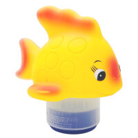 Dosierschwimmer Goldfisch für 200 g Chlortabletten mit Dosierring