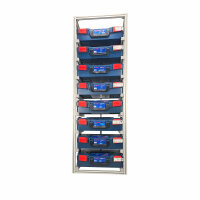 FixRack 8f PROFI Regal für L-BOXX, Sortimo & Werkzeugkoffer - robust und modular