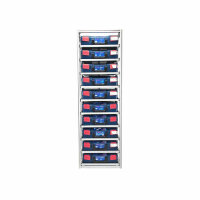 FixRack 10f EXPERT Regal für L-BOXX, Sortimo & Werkzeugkoffer - ausziehbar