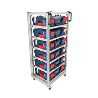 MoveRack 6f EXPERT Regal für L-BOXX, Sortimo &...