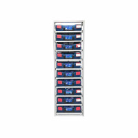 FixRack 6f EXPERT Regal für L-BOXX, Sortimo & Werkzeugkoffer - ausziehbar