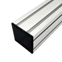 Profilabdeckkappe 80x80 Nut 8 I-Typ schwarz