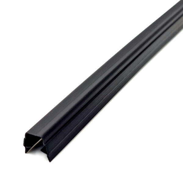 Abdeck- & Einfassprofil Nut 5 I-Typ schwarz 1000 mm