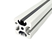 Abdeck- & Einfassprofil Nut 5 I-Typ schwarz 1000 mm