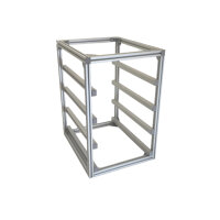 Batterie-Rack für 4x Pytes E-BOX 48100V5a PLUS LiFePo4 PV-Speicher
