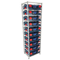 MoveRack 10f PROFI Regal für L-BOXX, Sortimo &...