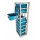 FixRack 8f EXPERT Regal für Makita MAKPAC Werkzeugkoffer - ausziehbar
